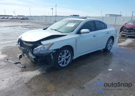 2014 Nissan Maxima 3.5 S из США, поврежденный, VIN 1N4AA5AP2EC434118